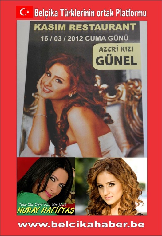 ÜNLÜ SANTÇILAR GÜNEL VE NURAY HAFİFTAŞ BU GECE KASIM RESTAURANT'TA SAHNE ALIYOR