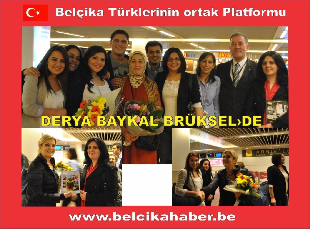 DERYA BAYKAL SYNERGIE DERNEĞİ ETKİNLİKLERİ İÇİN BRÜKSEL'DE
