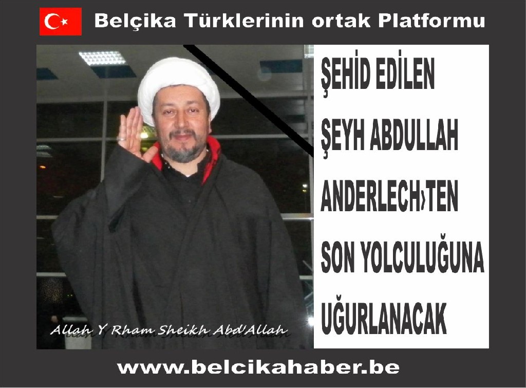 ŞEYH ABDULLAH SON YOLCULUĞUNA UĞURLANIYOR