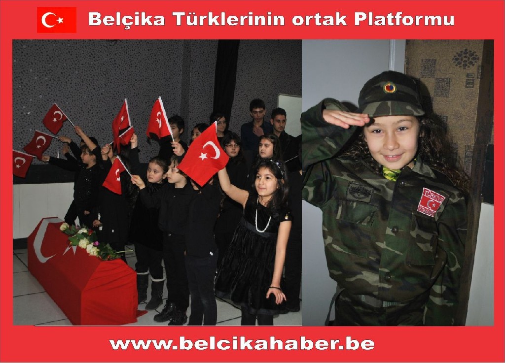 ÇANAKKALE ZAFERİ BRÜKSEL'DE DE UNUTULMADI