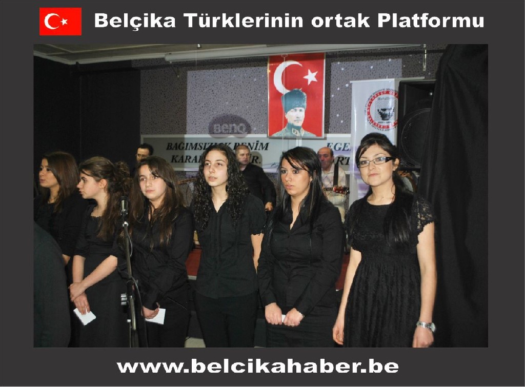 ÇANAKKALE ZAFERİ BRÜKSEL'DE DE UNUTULMADI