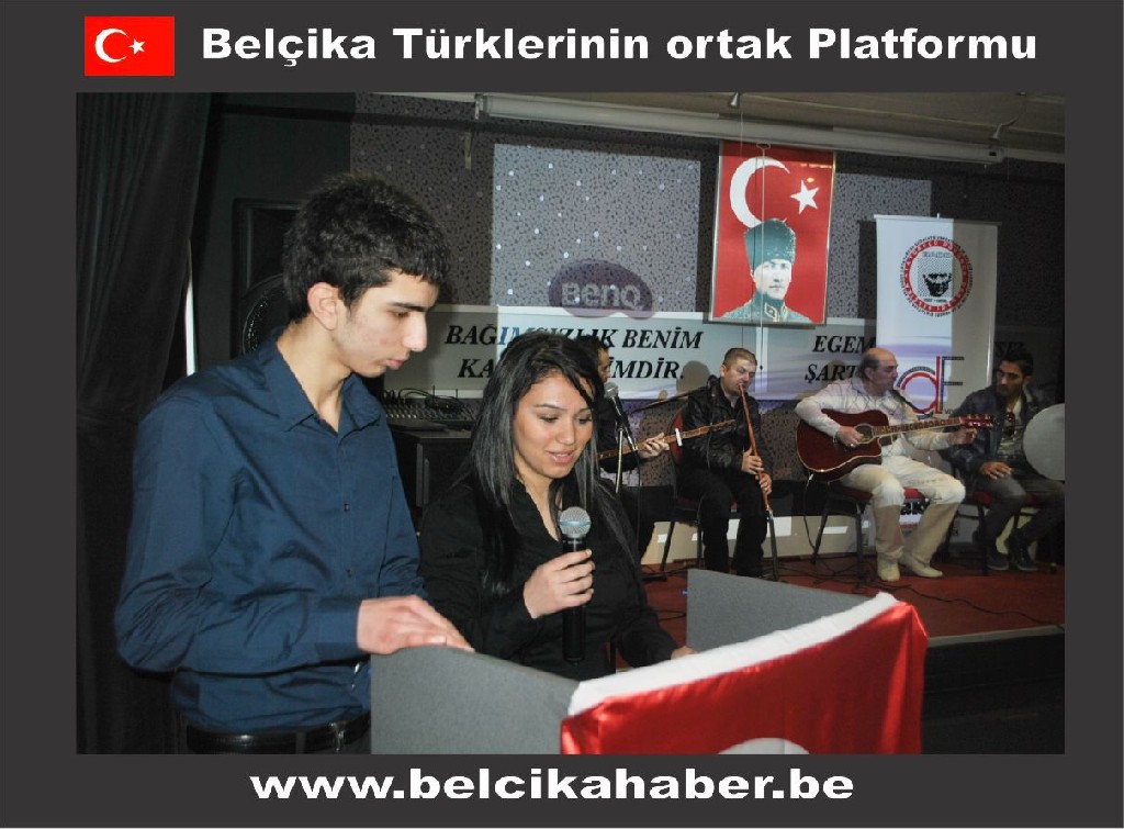ÇANAKKALE ZAFERİ BRÜKSEL'DE DE UNUTULMADI