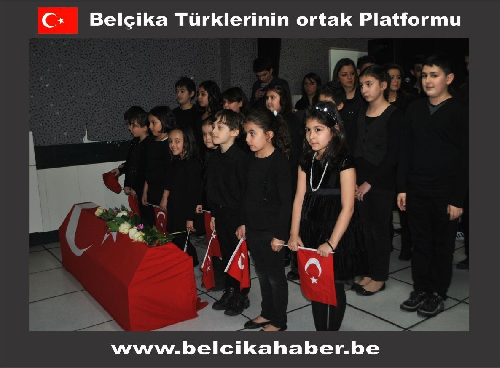 ÇANAKKALE ZAFERİ BRÜKSEL'DE DE UNUTULMADI