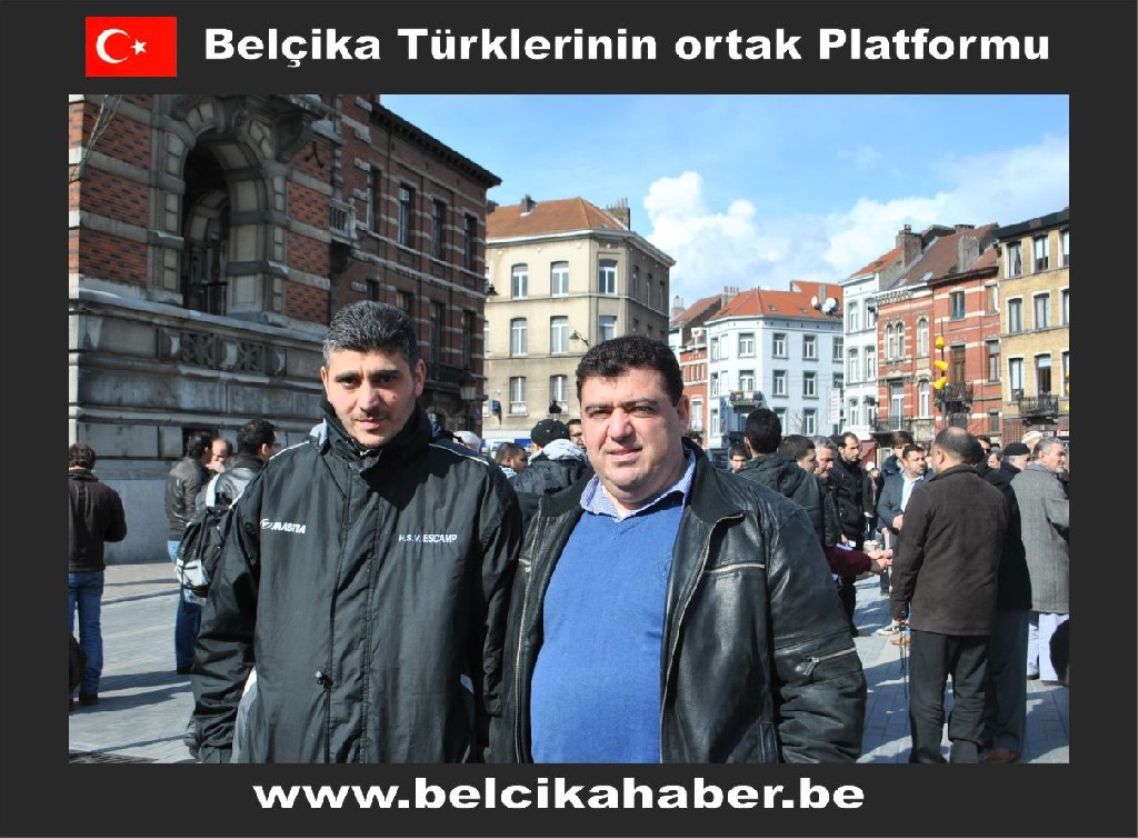 ŞEHİT EDİLEN ŞEYH ABDULLAH'A YÖNELİK SALDIRIYI BRÜKSEL'DE BİNLERCE KİŞİ KINADI