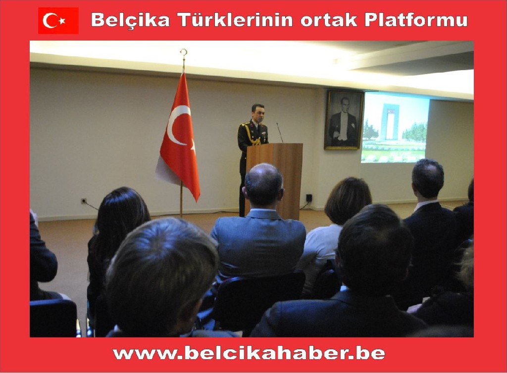 Çanakkale Şehitleri Brüksel´de Anıldı