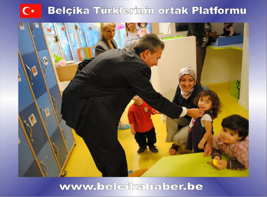 Les Arlequins” Kreşi Aileden ve Sosyal işlerden Sorumlu Bakan Emir Kır Tarafından açıldı.