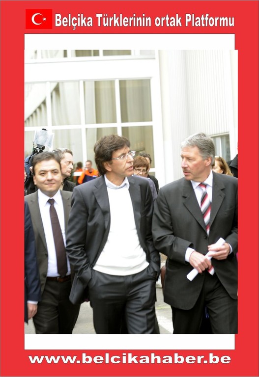 Başbakan Elio Di Rupo Gent şehrine ilk resmi ziyaretini gerçekleştirdi