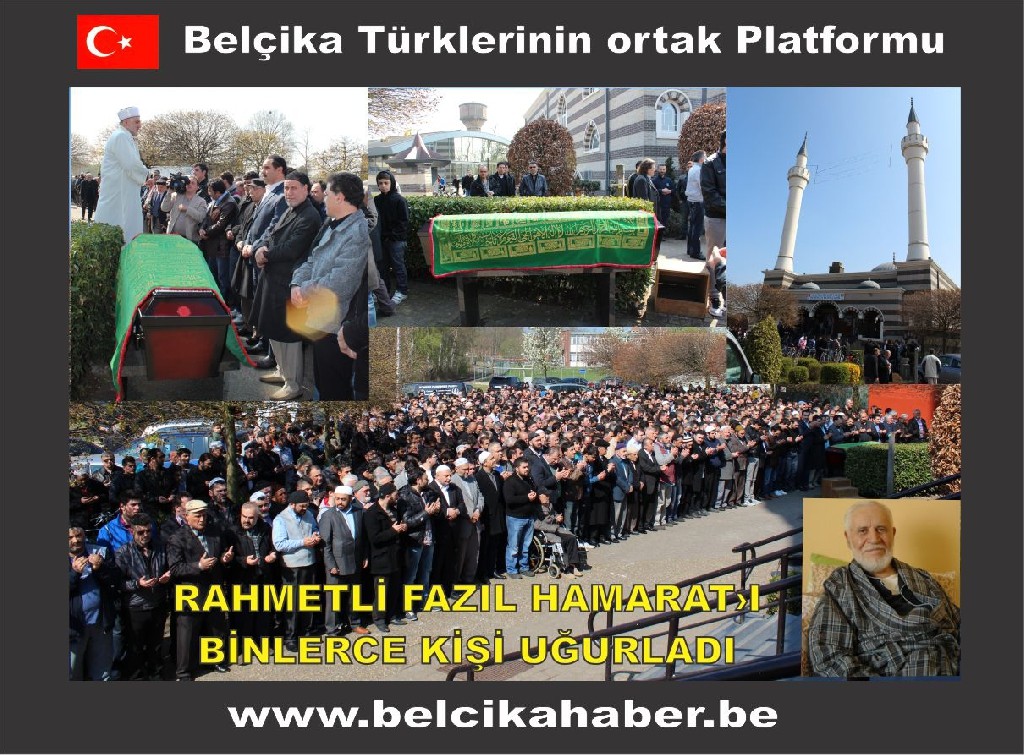H.FAZIL HAMARAT'I BİNLERCE KİŞİ UĞURLADI