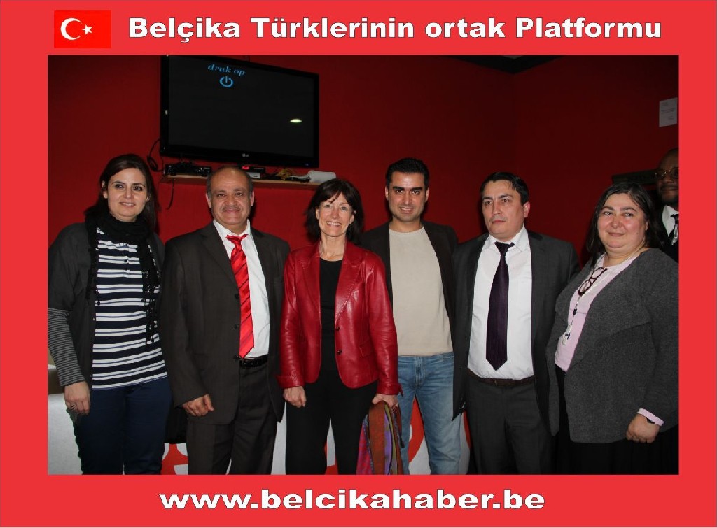 Sosyalist partisi Schaerbeek ilçe teşkilatı esnafları dinledi.
