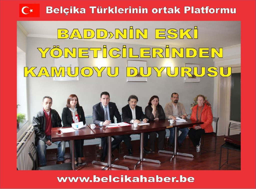 BADD ESKİ YÖNETİMİNDEN KAMUOYU DUYURUSU