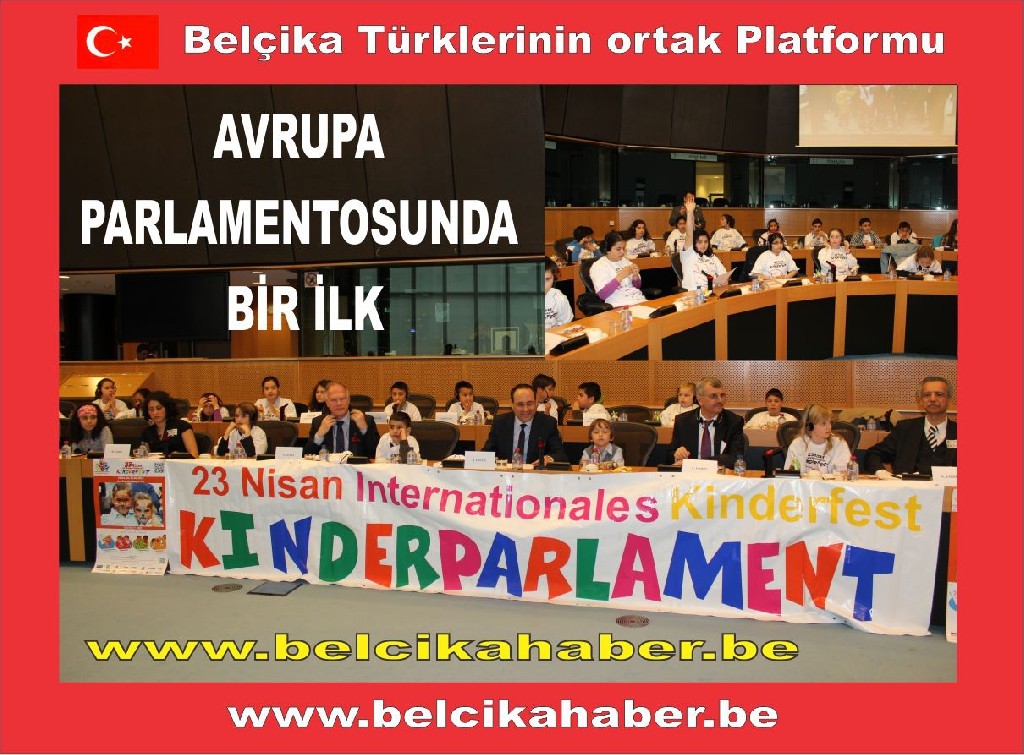 AVRUPA PARLAMENTOSUN’DA BİR İLK