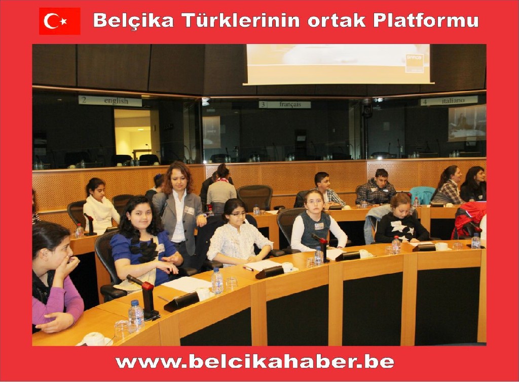 AVRUPA PARLAMENTOSUN’DA BİR İLK