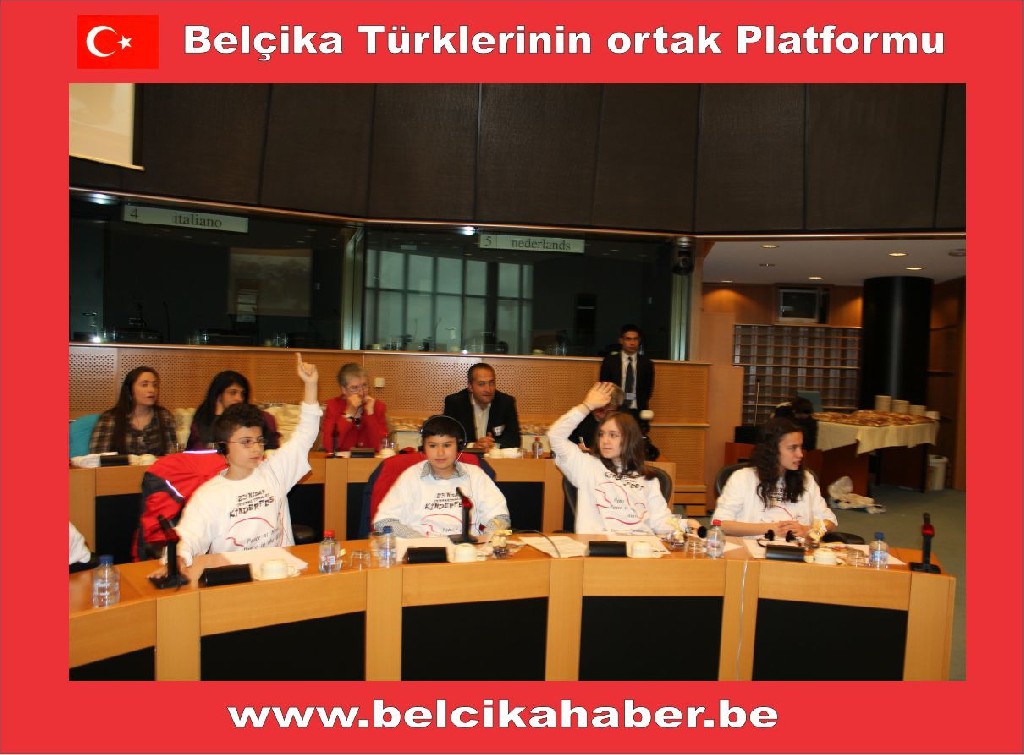 AVRUPA PARLAMENTOSUN’DA BİR İLK