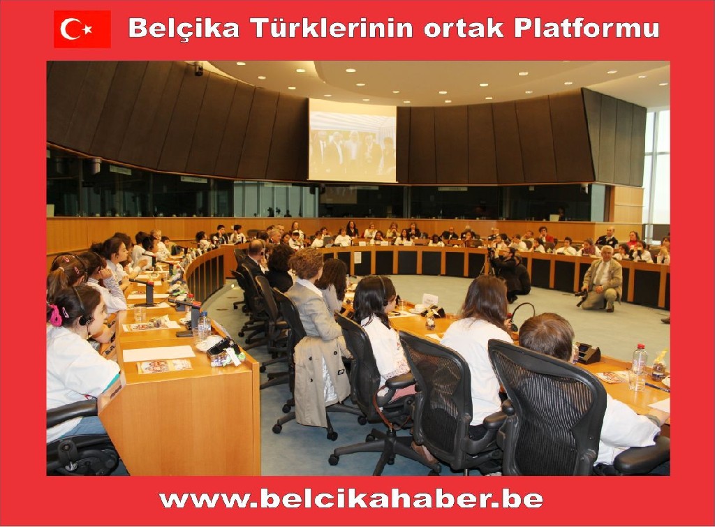 AVRUPA PARLAMENTOSUN’DA BİR İLK