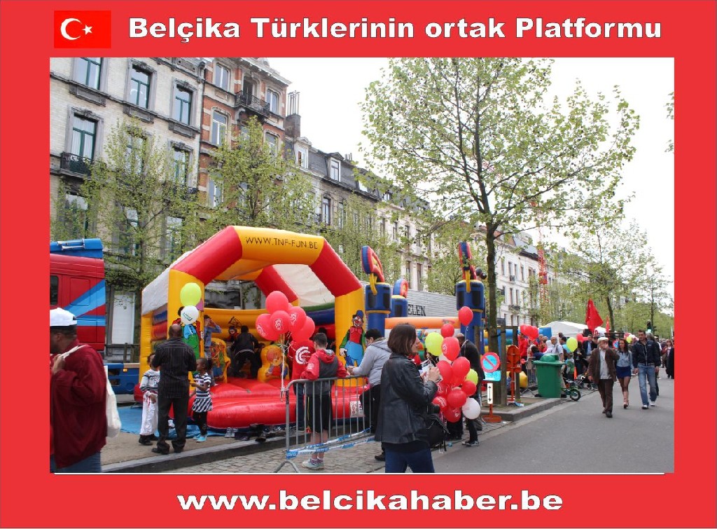 1 MAYIS BRÜKSEL'DE DE KUTLANDI