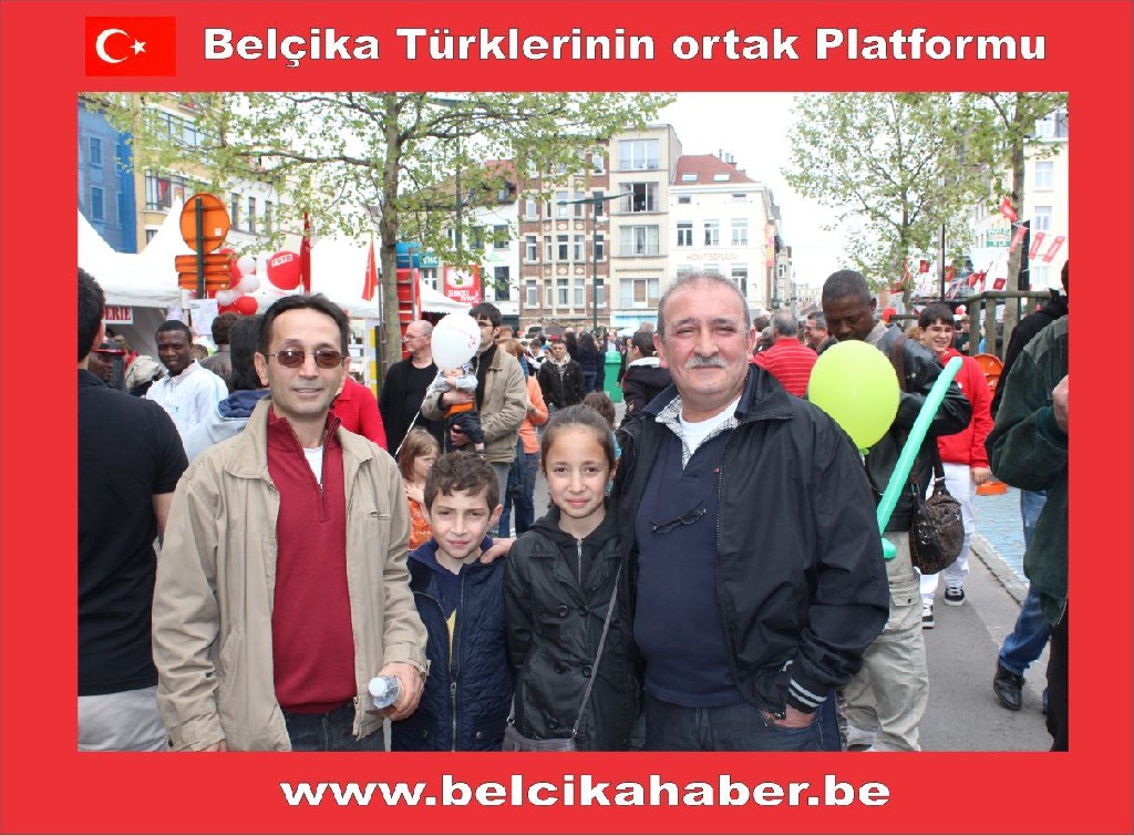 1 MAYIS BRÜKSEL'DE DE KUTLANDI