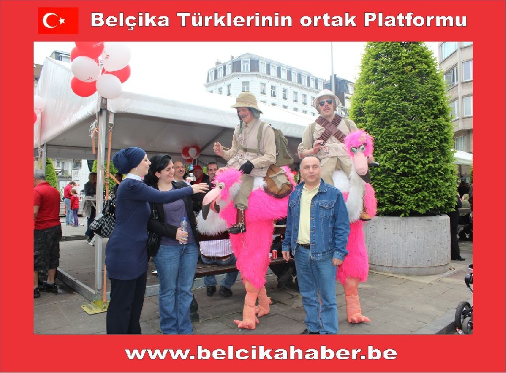 1 MAYIS BRÜKSEL'DE DE KUTLANDI