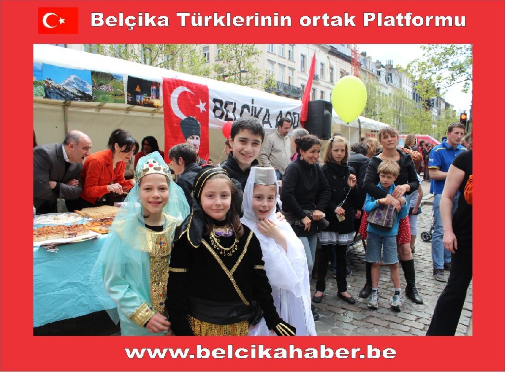 1 MAYIS BRÜKSEL'DE DE KUTLANDI