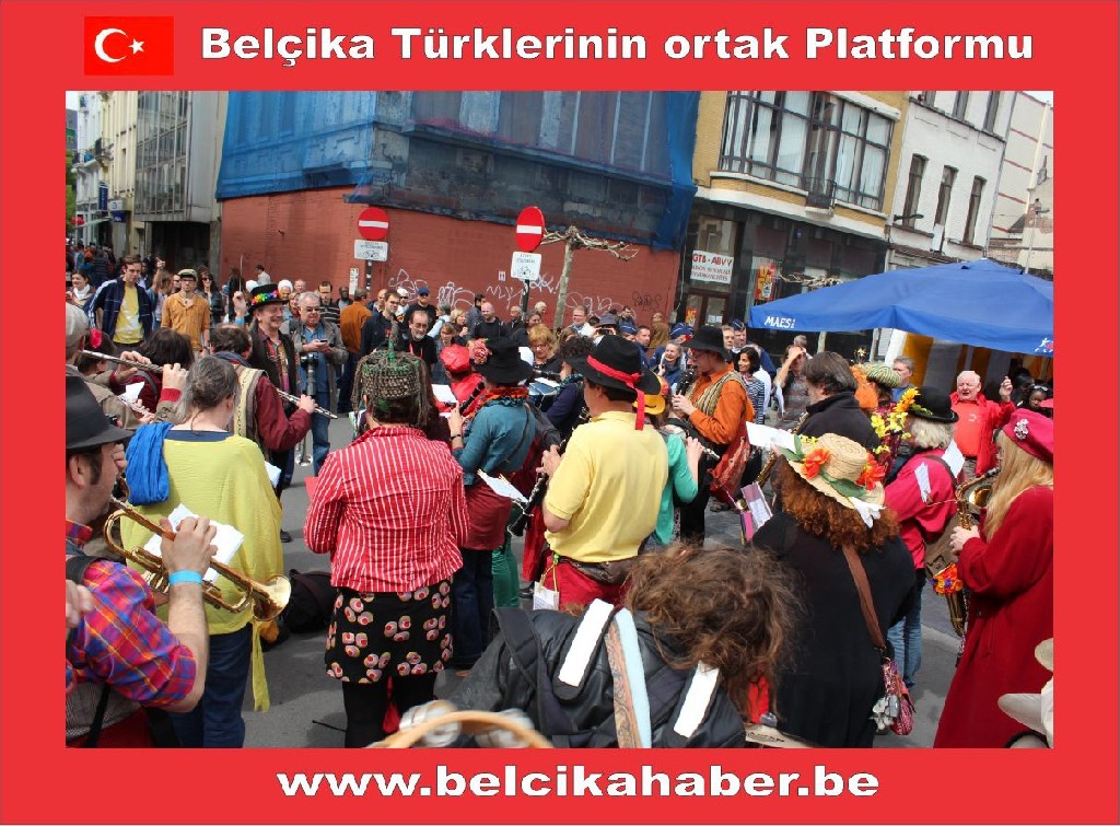 1 MAYIS BRÜKSEL'DE DE KUTLANDI