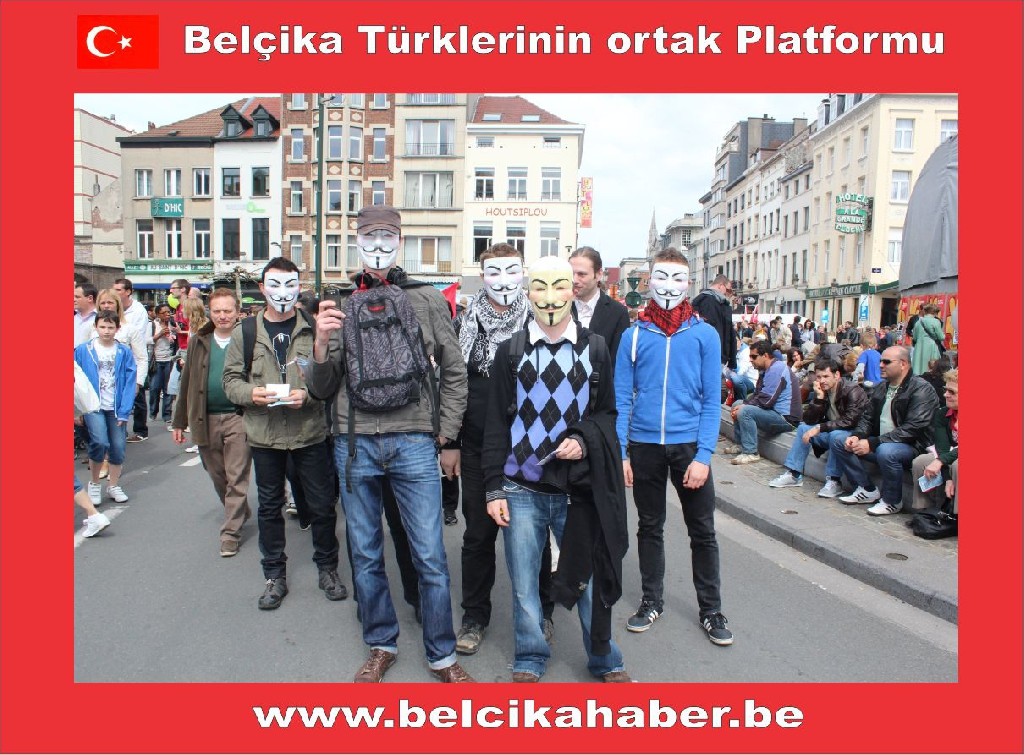 1 MAYIS BRÜKSEL'DE DE KUTLANDI
