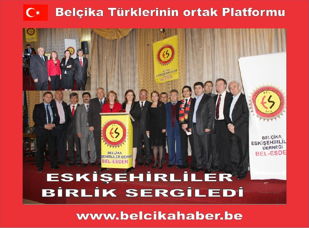 BEL-ESDER DERNEĞİ AÇILIŞINDA ESKİŞEHİR’LİLER BİRLİK SERGİLEDİ