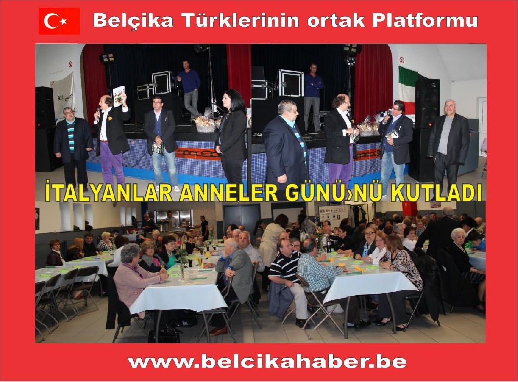 İTALYANLAR GENK'TE 'ANNELER GÜNÜ'NÜ COŞKUYLA KUTLADI