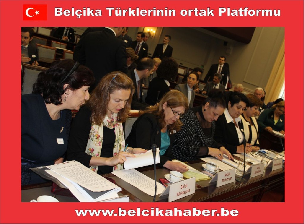 KAFKAS KADIN KURULUŞLARI BELÇİKA SENATOSUNDA BİRARAYA GELDİ