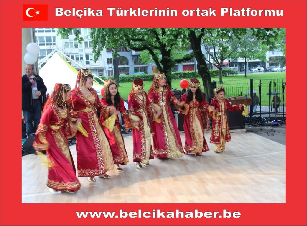 LİEGE TÜRK FESTİVALİ VE 23 NİSAN KUTLAMASI COŞKULUYDU