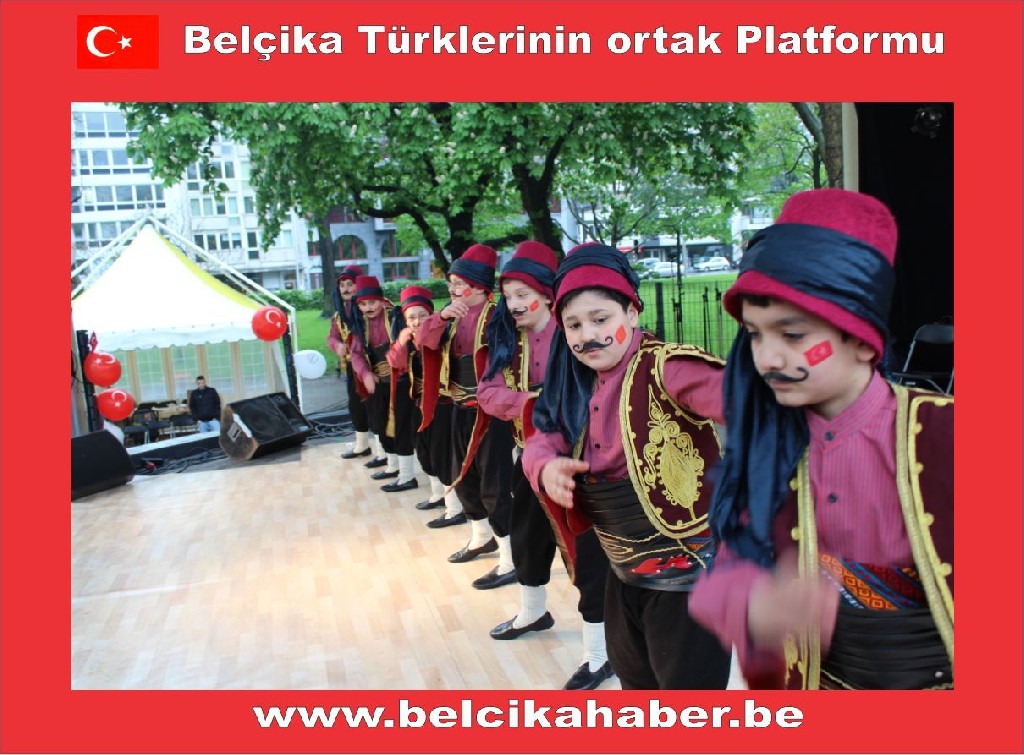 LİEGE TÜRK FESTİVALİ VE 23 NİSAN KUTLAMASI COŞKULUYDU