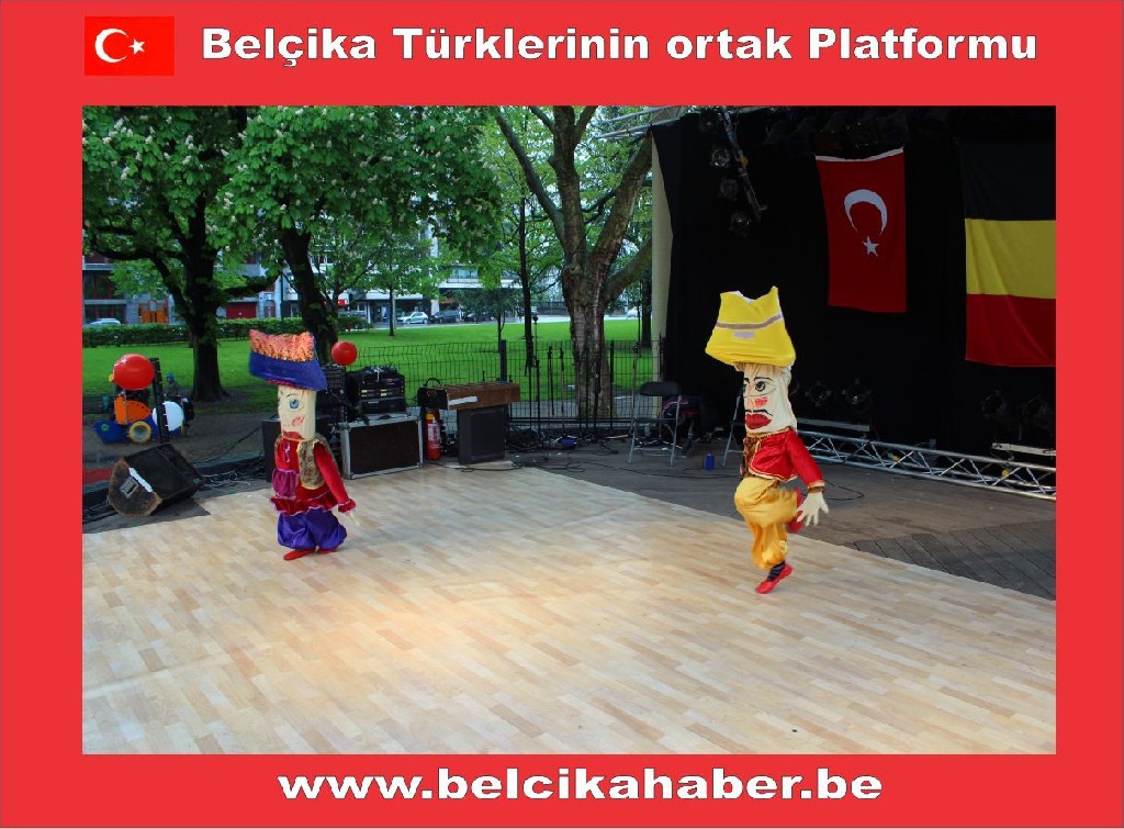 LİEGE TÜRK FESTİVALİ VE 23 NİSAN KUTLAMASI COŞKULUYDU