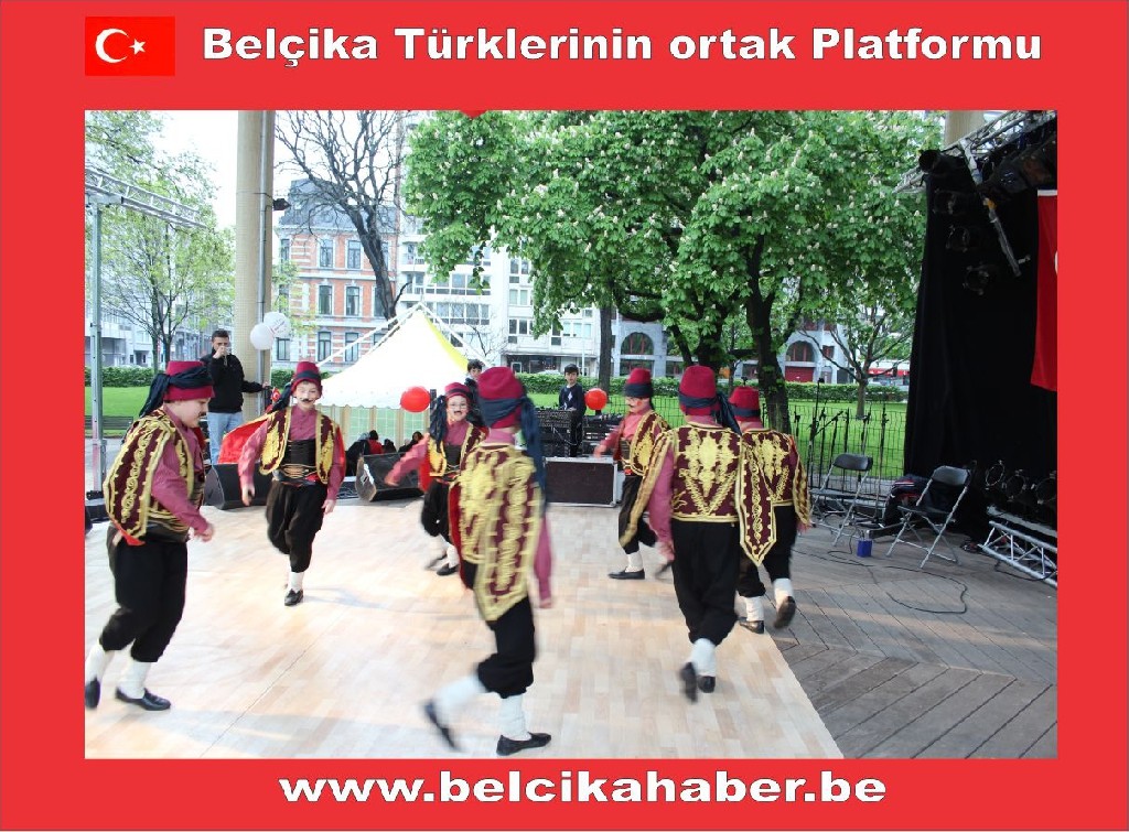 LİEGE TÜRK FESTİVALİ VE 23 NİSAN KUTLAMASI COŞKULUYDU