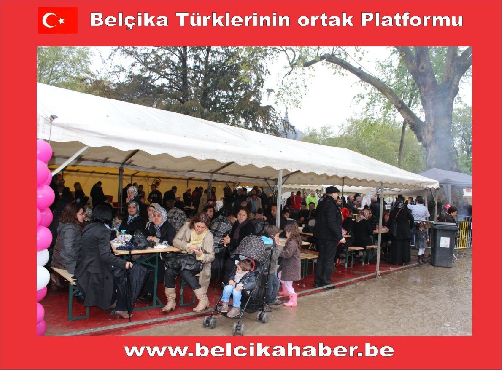 LİEGE TÜRK FESTİVALİ VE 23 NİSAN KUTLAMASI COŞKULUYDU