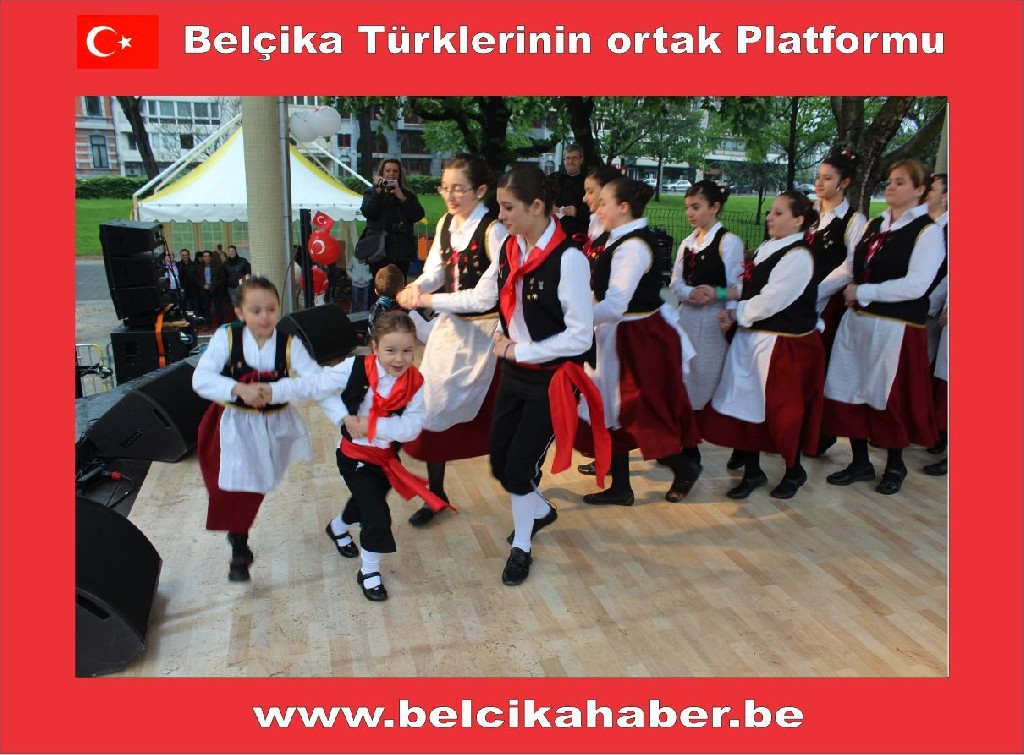 LİEGE TÜRK FESTİVALİ VE 23 NİSAN KUTLAMASI COŞKULUYDU