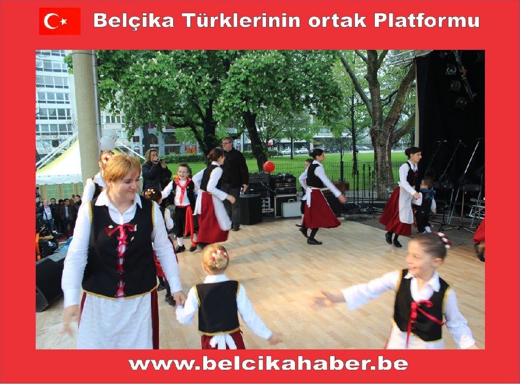 LİEGE TÜRK FESTİVALİ VE 23 NİSAN KUTLAMASI COŞKULUYDU