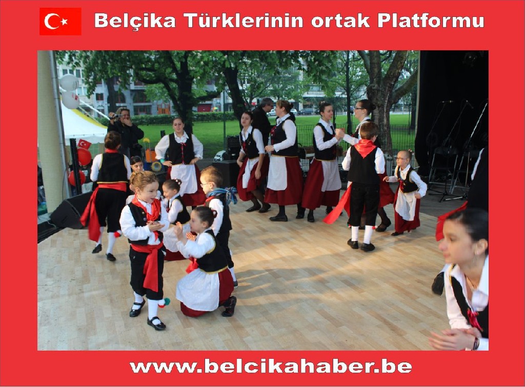 LİEGE TÜRK FESTİVALİ VE 23 NİSAN KUTLAMASI COŞKULUYDU