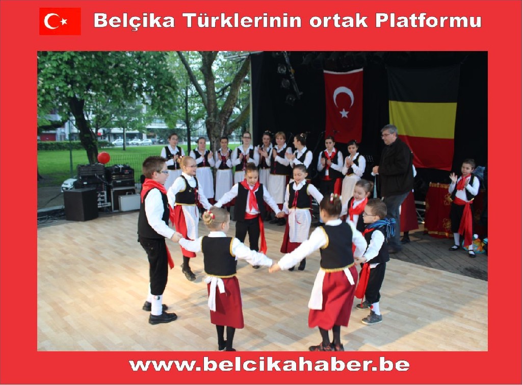 LİEGE TÜRK FESTİVALİ VE 23 NİSAN KUTLAMASI COŞKULUYDU