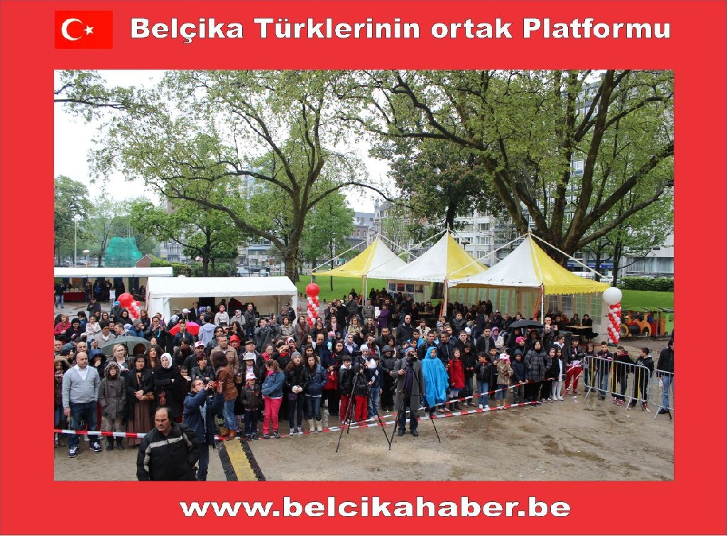 LİEGE TÜRK FESTİVALİ VE 23 NİSAN KUTLAMASI COŞKULUYDU