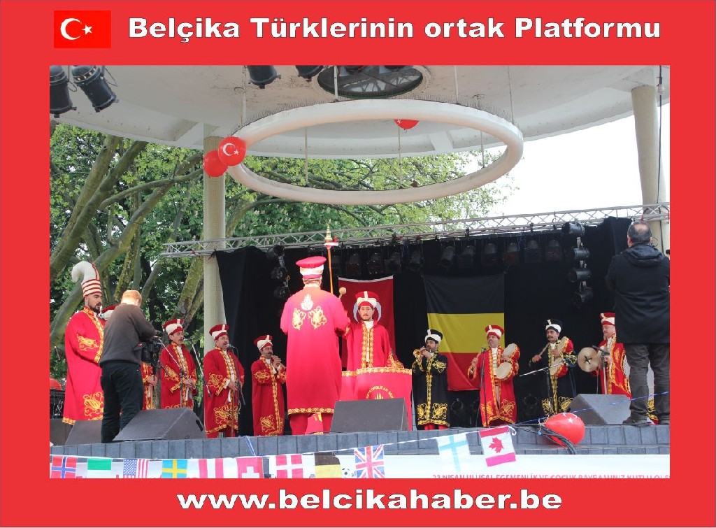 LİEGE TÜRK FESTİVALİ VE 23 NİSAN KUTLAMASI COŞKULUYDU