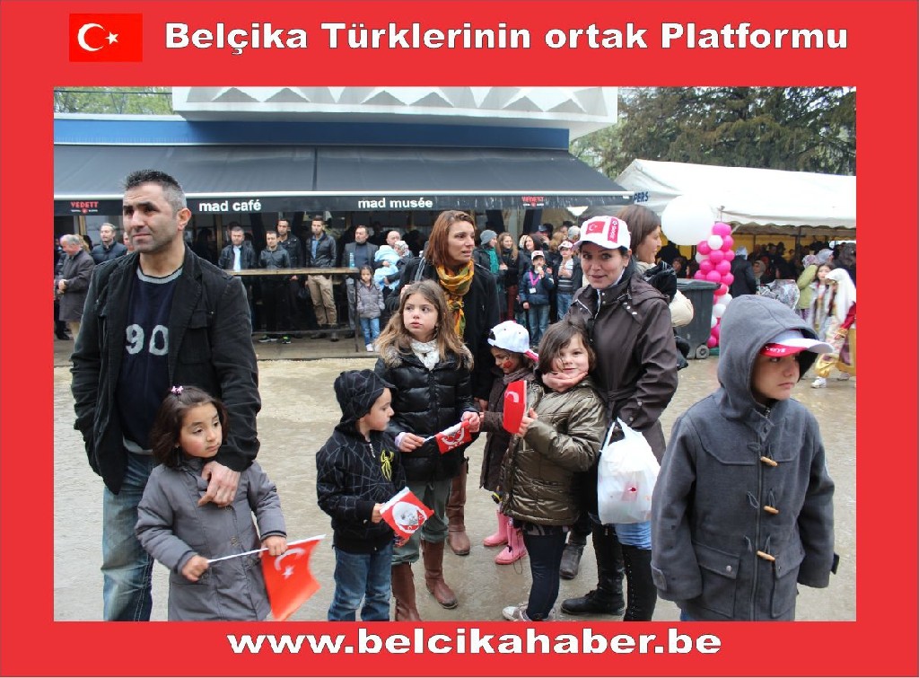 LİEGE TÜRK FESTİVALİ VE 23 NİSAN KUTLAMASI COŞKULUYDU