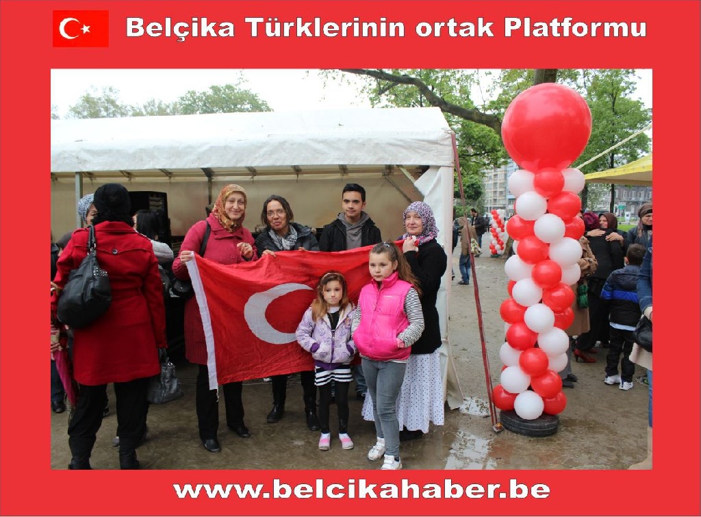 LİEGE TÜRK FESTİVALİ VE 23 NİSAN KUTLAMASI COŞKULUYDU