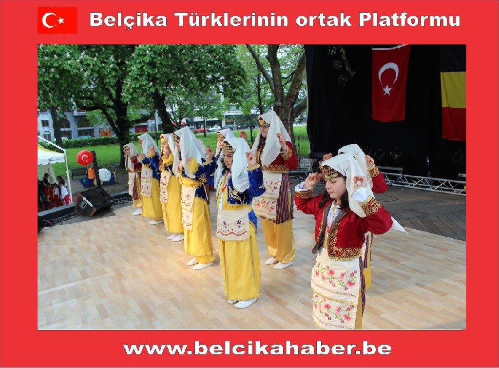 LİEGE TÜRK FESTİVALİ VE 23 NİSAN KUTLAMASI COŞKULUYDU