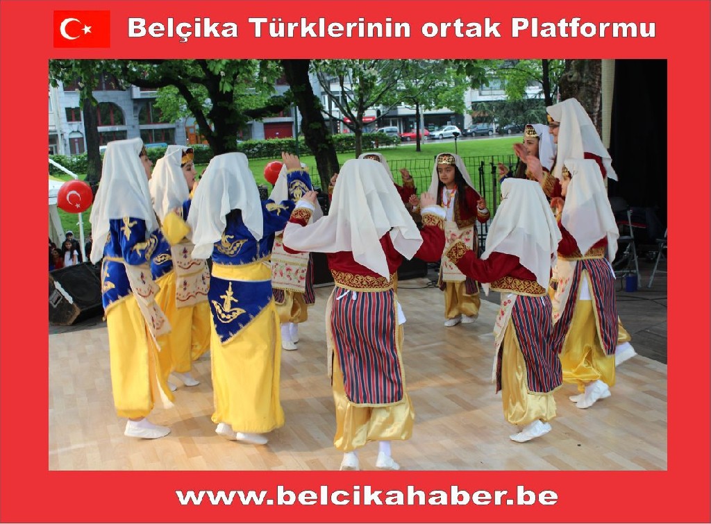 LİEGE TÜRK FESTİVALİ VE 23 NİSAN KUTLAMASI COŞKULUYDU