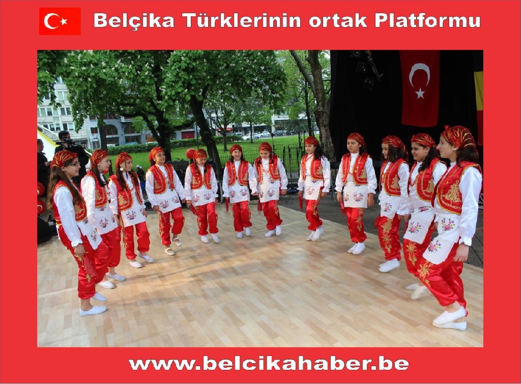LİEGE TÜRK FESTİVALİ VE 23 NİSAN KUTLAMASI COŞKULUYDU