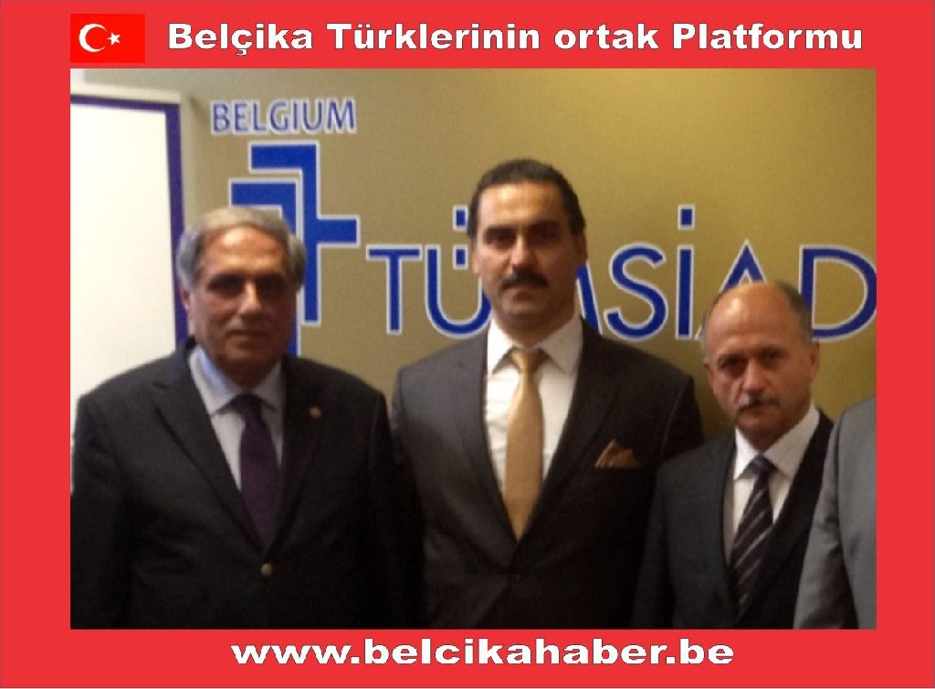 BELÇİKA TÜMSİAD'DAN BAKAN GÜNAY'A ZİYARET