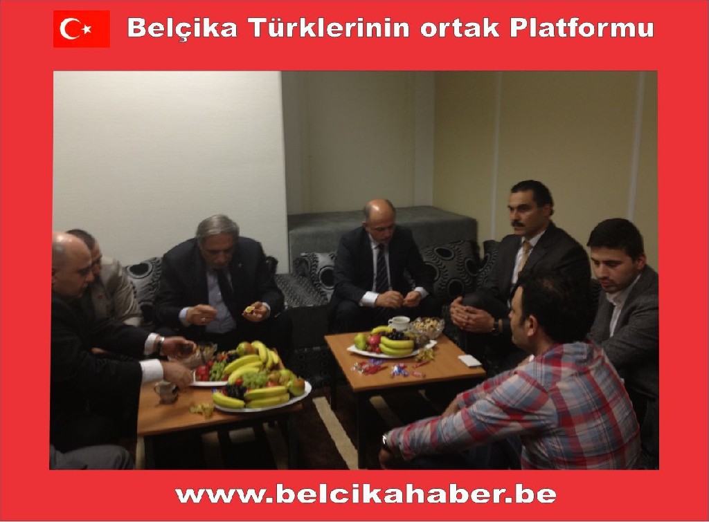 BELÇİKA TÜMSİAD'DAN BAKAN GÜNAY'A ZİYARET