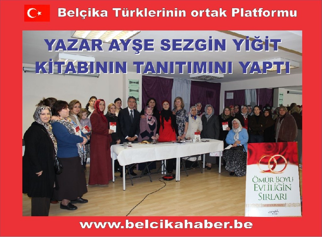 YAZAR AYŞE SEZGİN YİĞİT KİTABININ TANITIMINI YAPTI