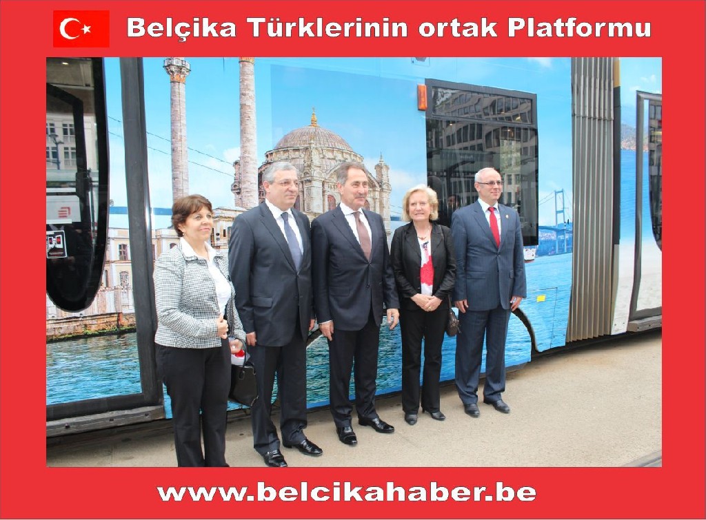 TRAMVAYLAR 3 AY 'DAN BERİ BRÜKSEL'DE TÜRKİYE'Yİ TANITIYOR