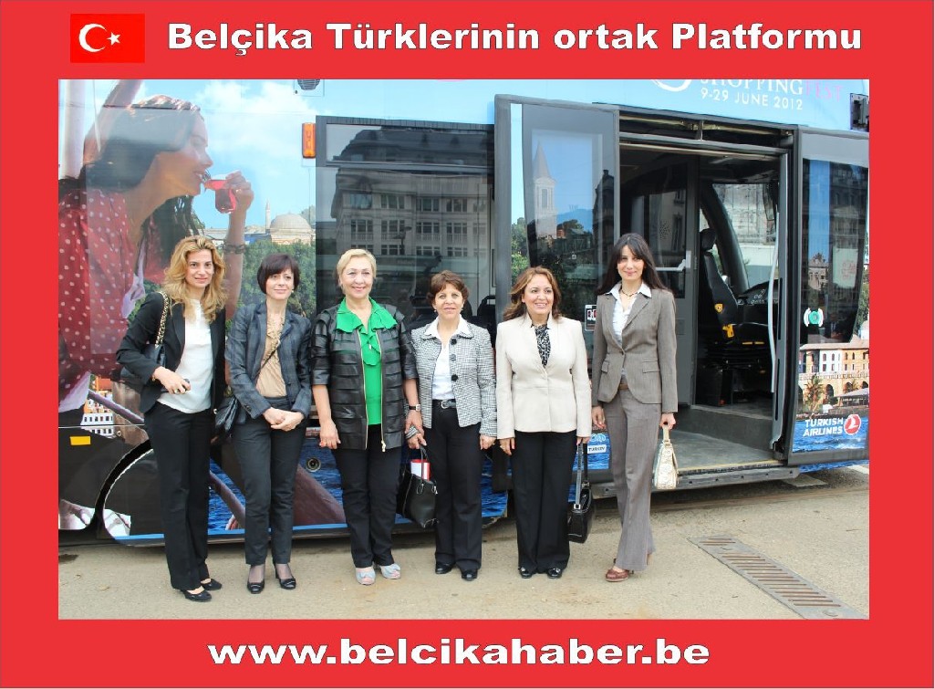 TRAMVAYLAR 3 AY 'DAN BERİ BRÜKSEL'DE TÜRKİYE'Yİ TANITIYOR