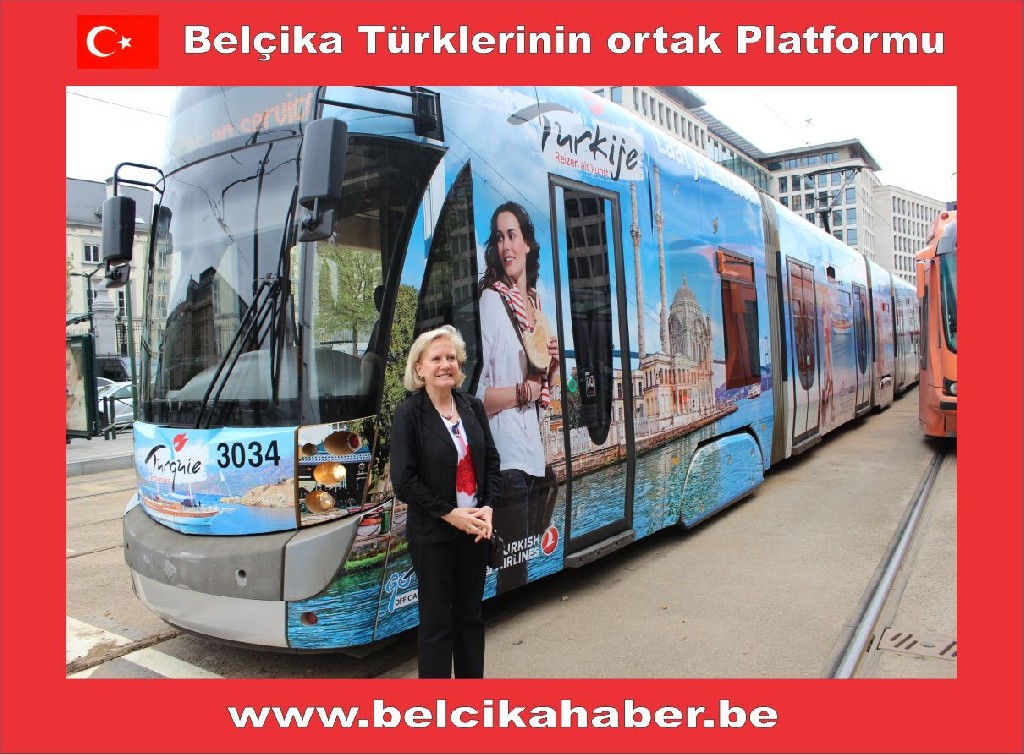 TRAMVAYLAR 3 AY 'DAN BERİ BRÜKSEL'DE TÜRKİYE'Yİ TANITIYOR