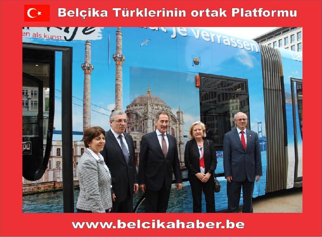 TRAMVAYLAR 3 AY 'DAN BERİ BRÜKSEL'DE TÜRKİYE'Yİ TANITIYOR